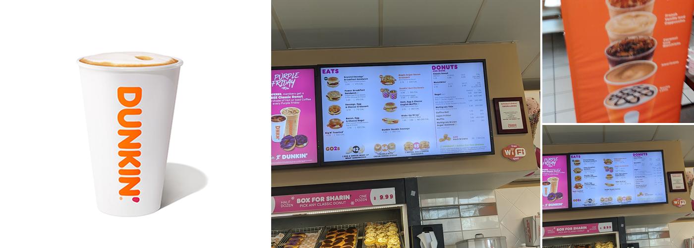Dunkin' Menu