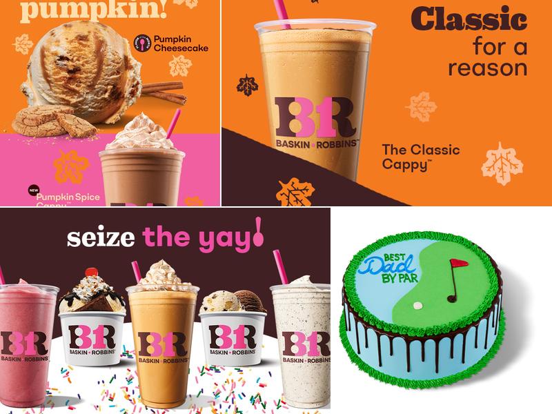 Baskin-Robbins Menu