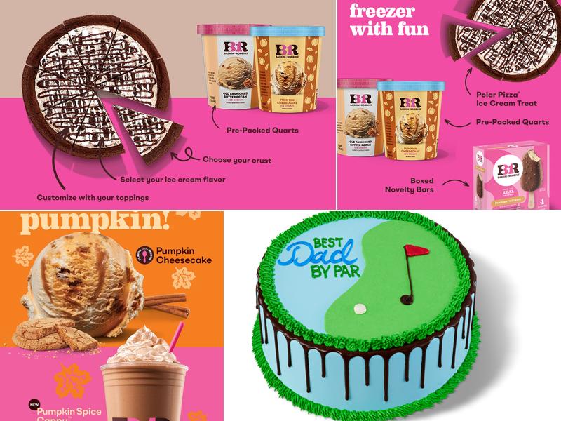 Baskin-Robbins Menu