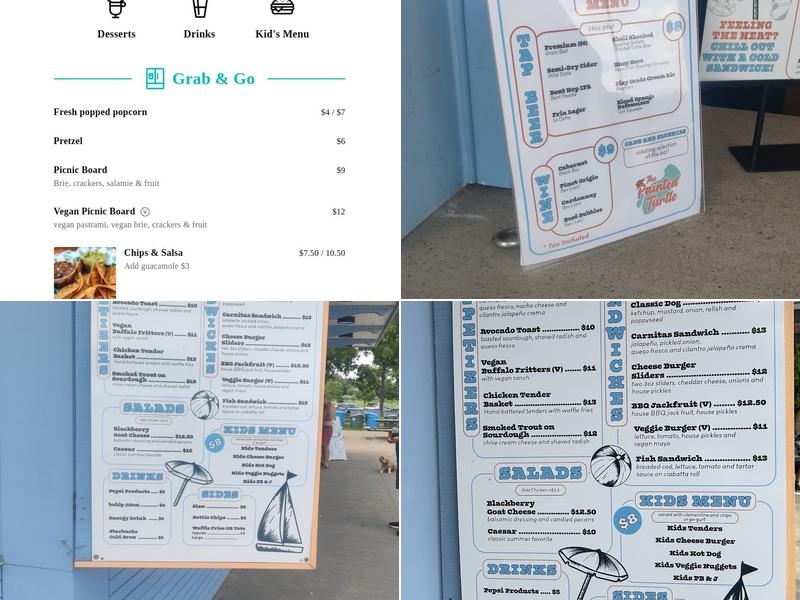 The Painted Turtle Menu