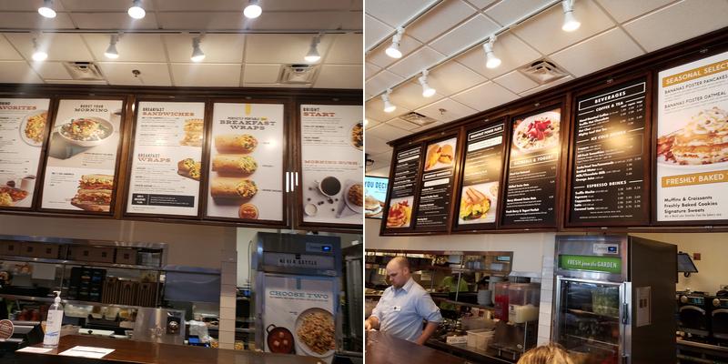 Corner Bakery Menu