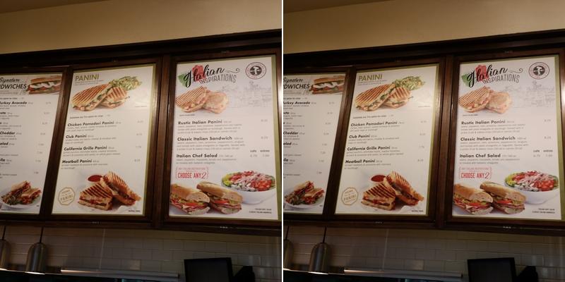 Corner Bakery Menu