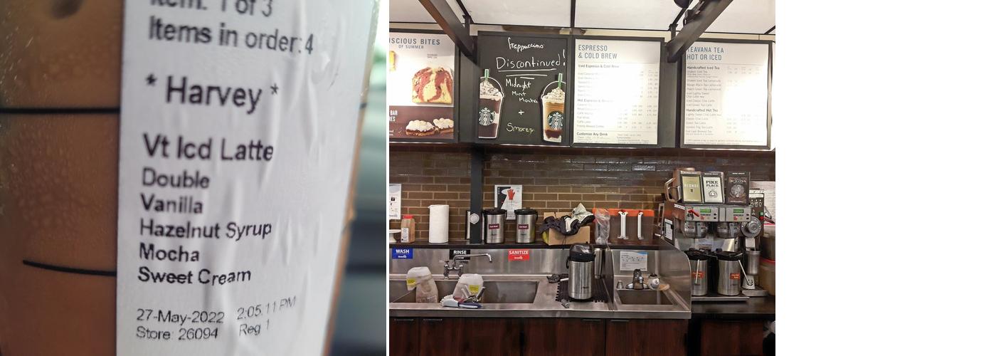 Starbucks Menu