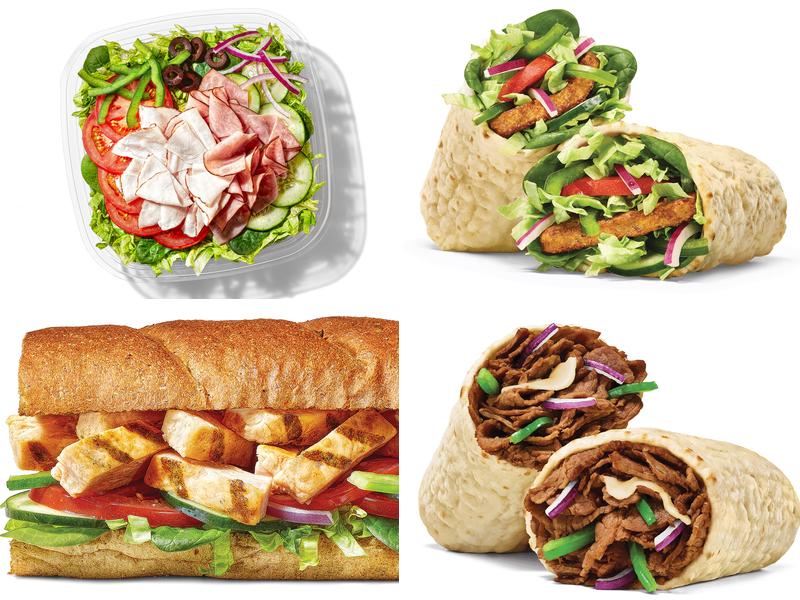 Subway Menu