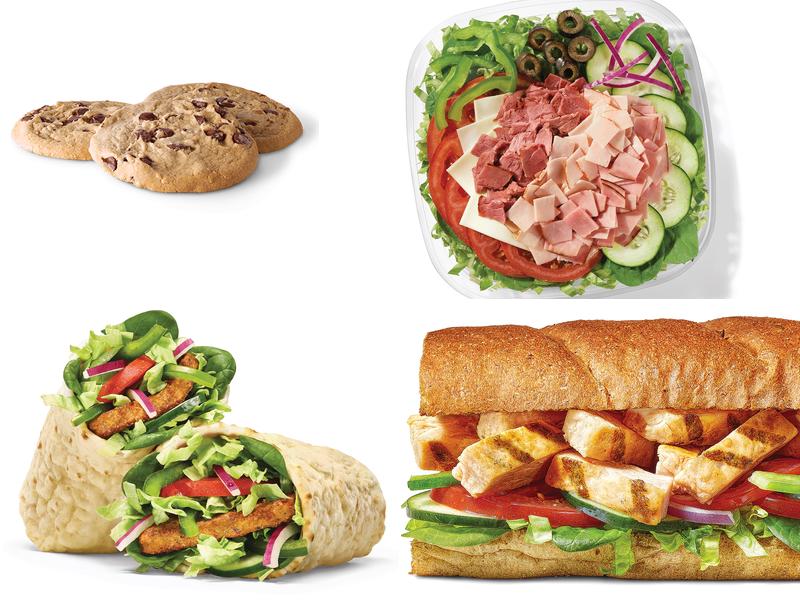 SUBWAY Menu