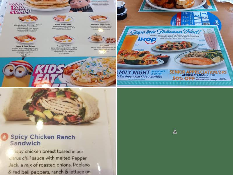 IHOP Menu