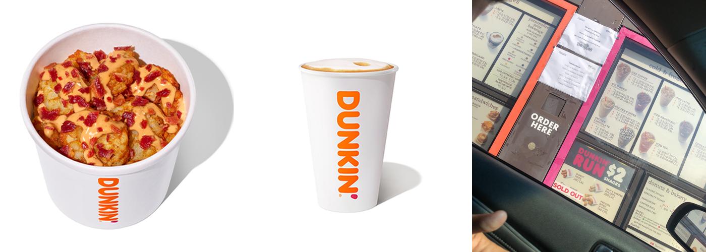 Dunkin' Menu