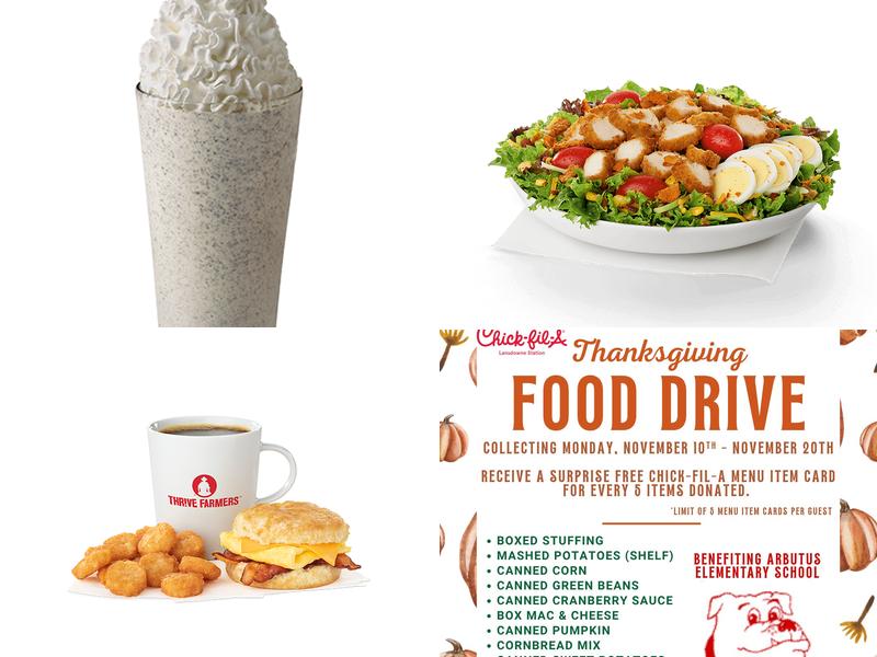 Chick-fil-A Menu