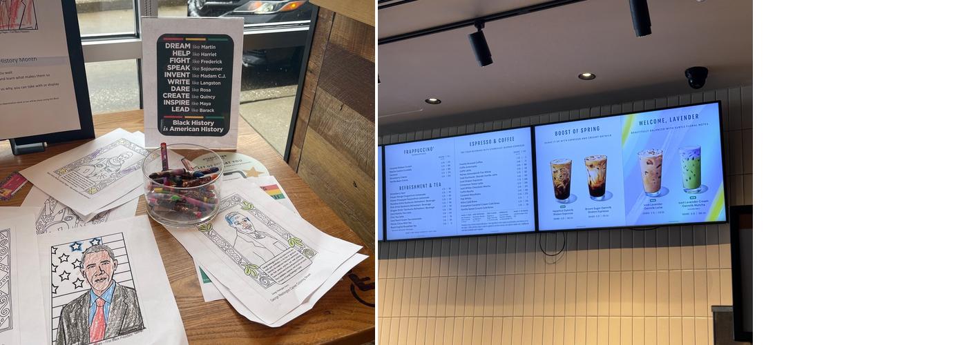 Starbucks Menu