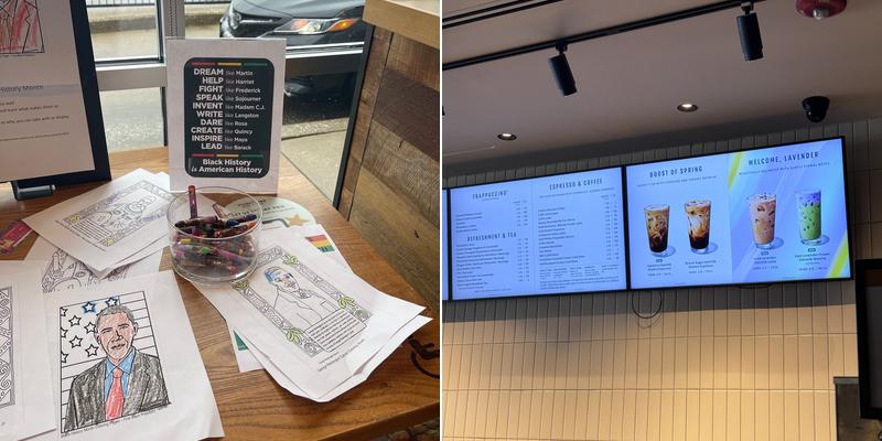 Starbucks Menu