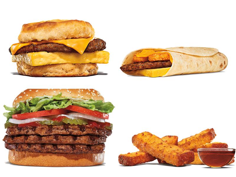Burger King Menu