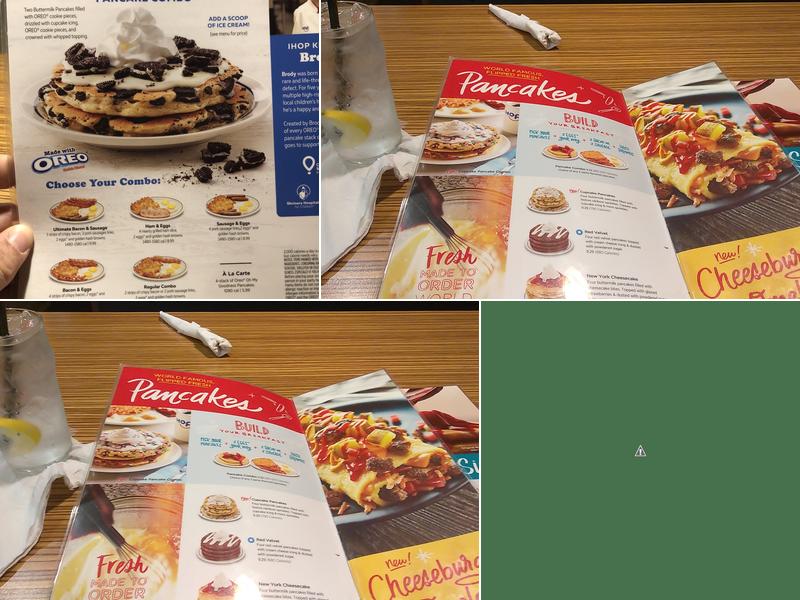 IHOP Menu