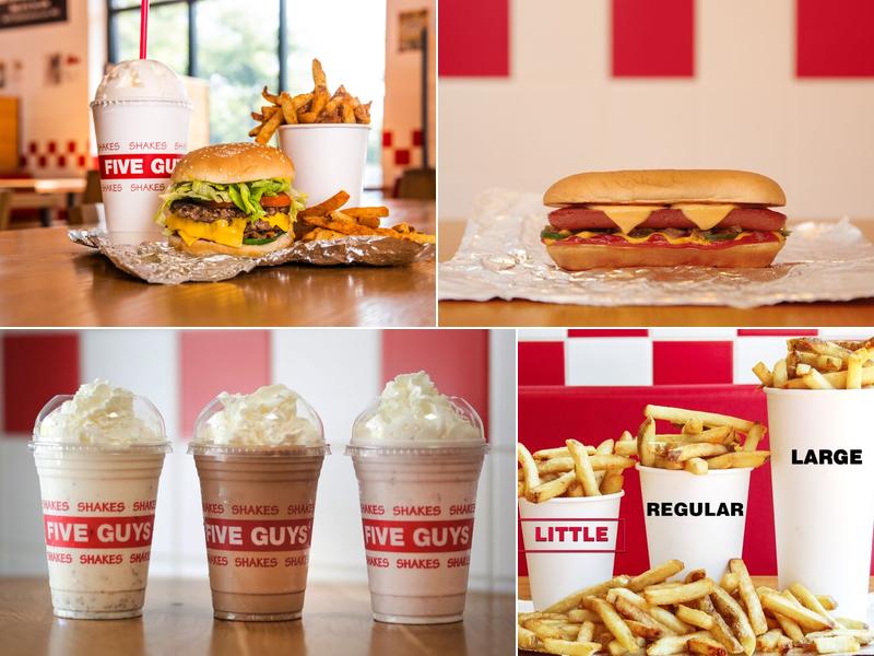 Five Guys Menu