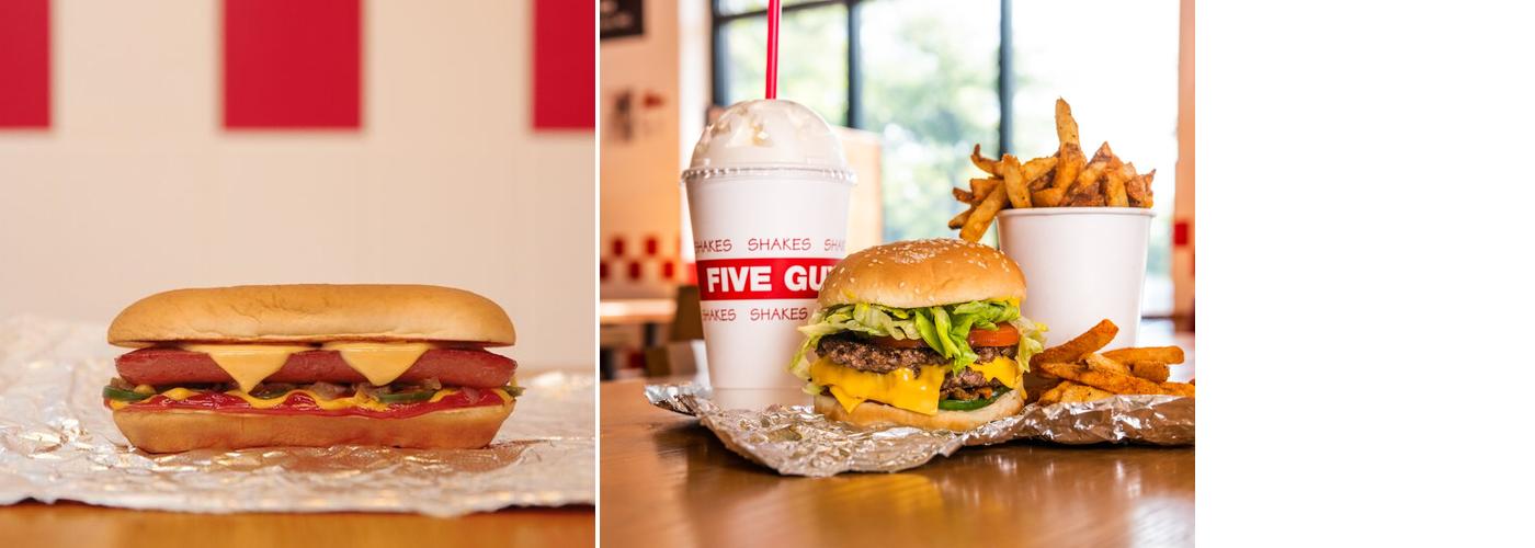 Five Guys Menu