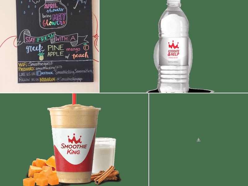 Smoothie King Menu