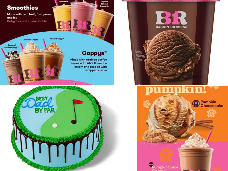 Baskin-Robbins Menu