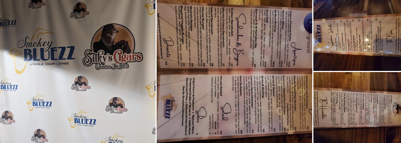 Smokey Bluezz Menu