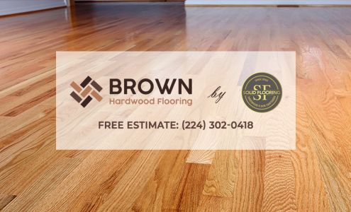 Brown Hardwood Floor Refinishing