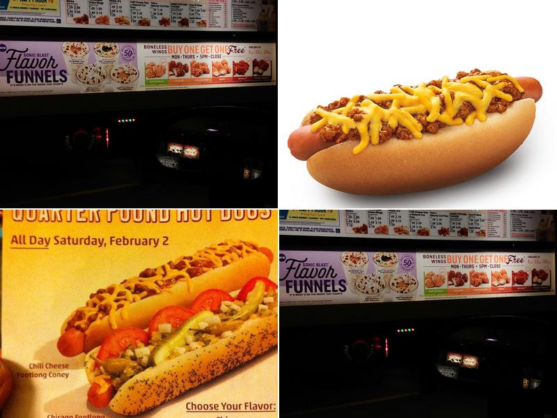 Sonic Drive-In Menu