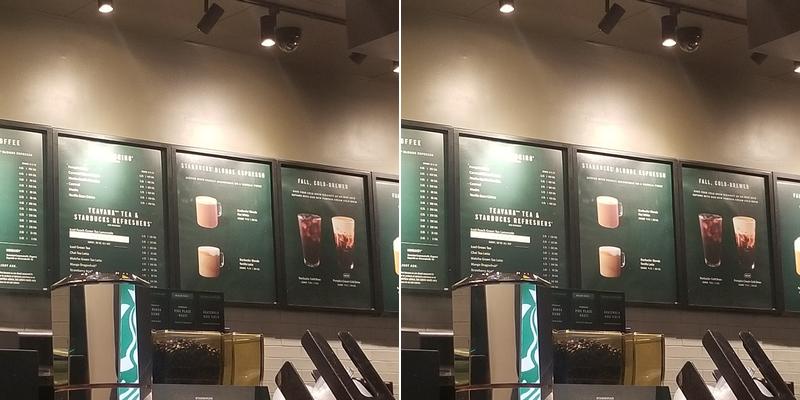 Starbucks Menu