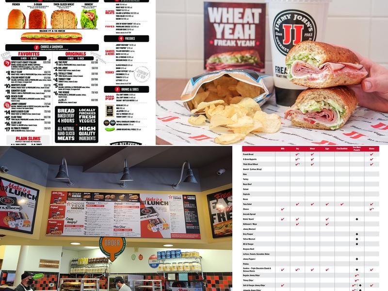 Jimmy John's Menu
