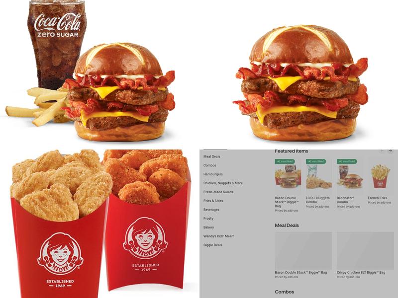 Wendy's Menu
