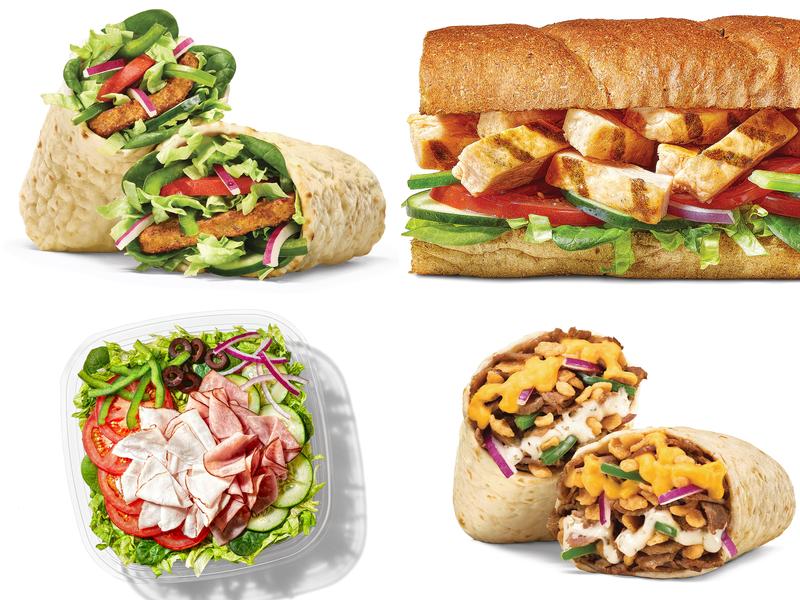 SUBWAY Menu