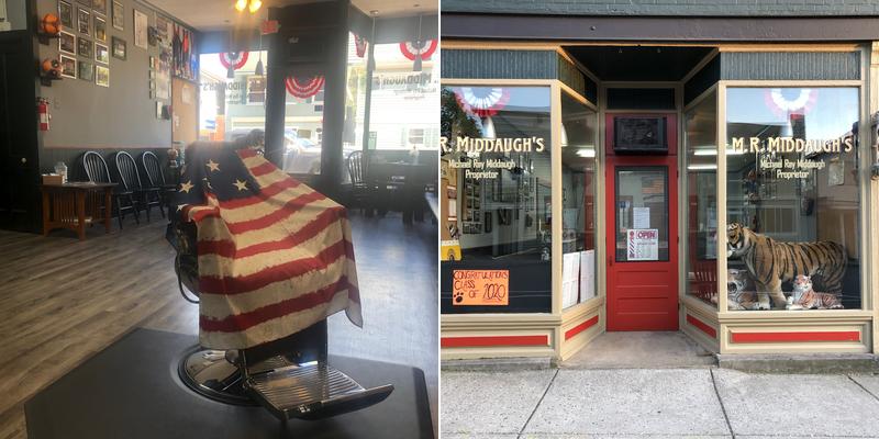 M. R. Middaugh's Barber Shop