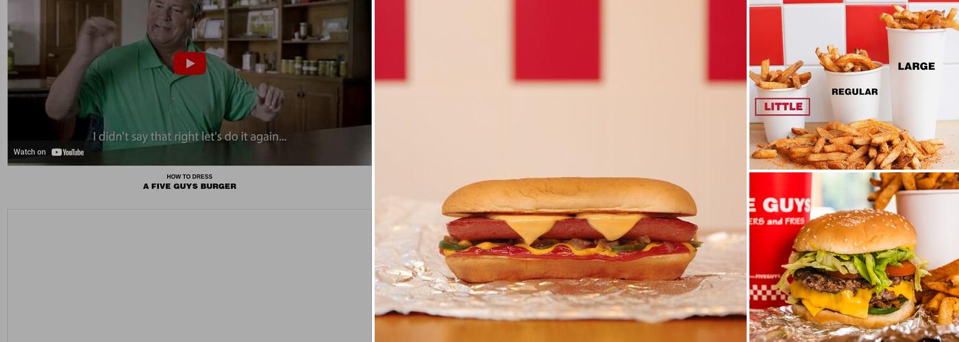Five Guys Menu
