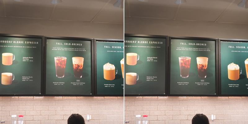 Starbucks Menu