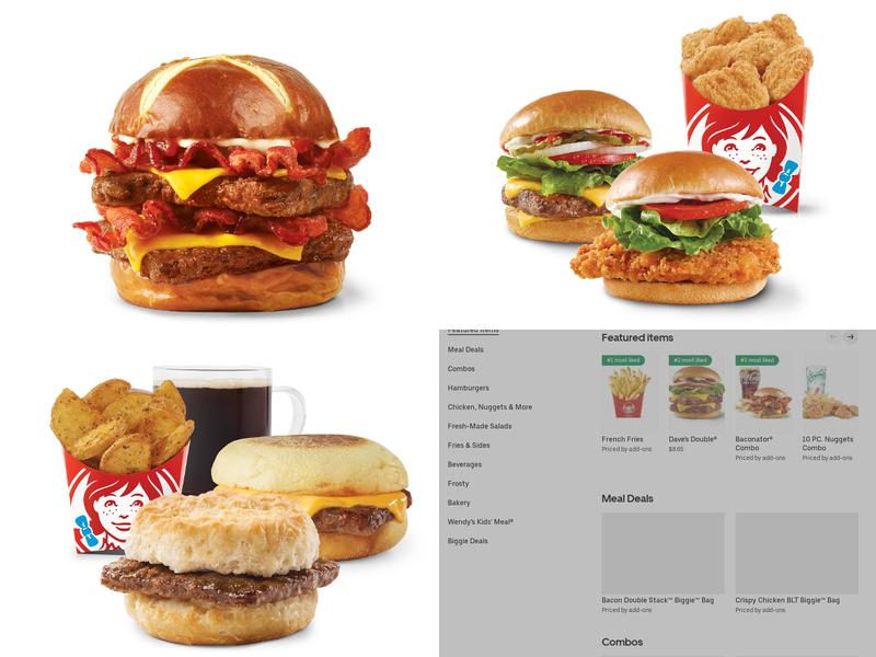 Wendy's Menu