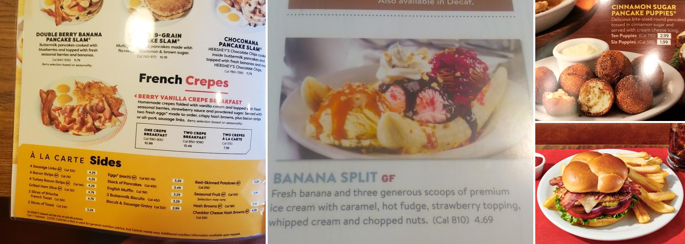 Denny's Menu