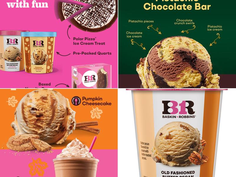 Baskin-Robbins Menu