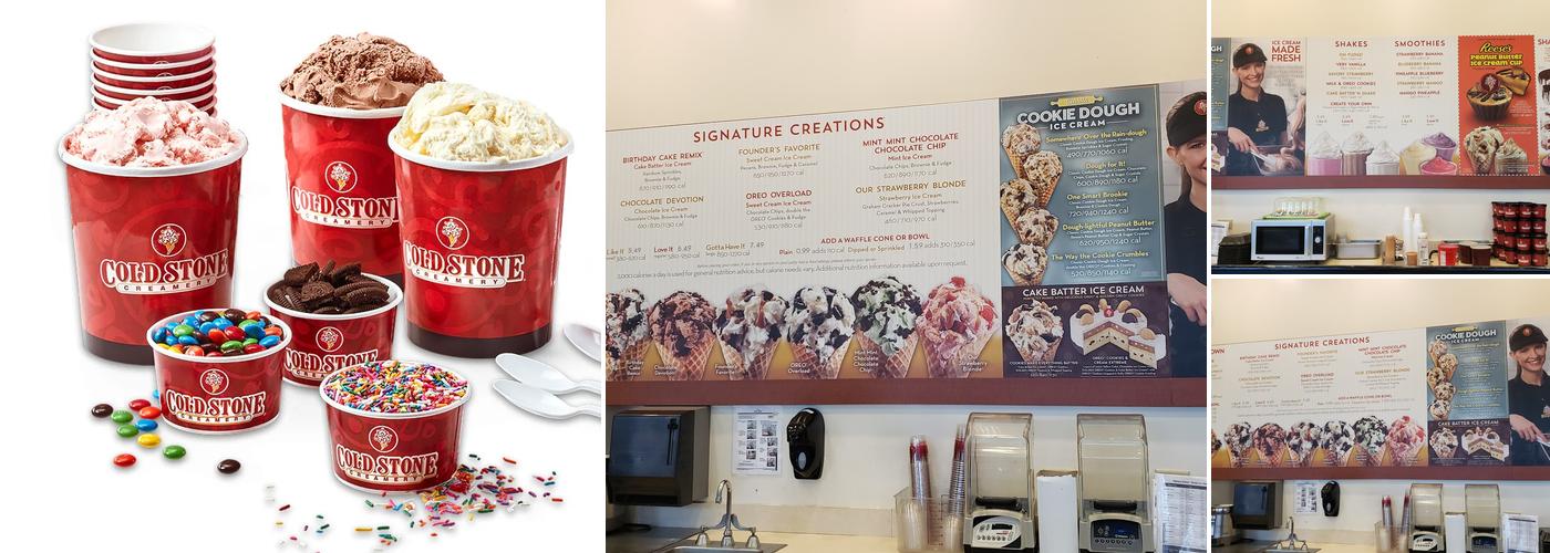 Cold Stone Creamery Menu
