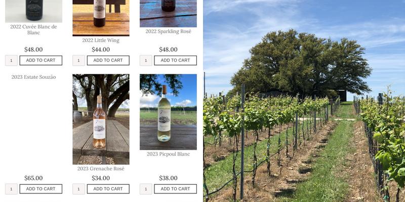 7 Creeks Vineyard Menu