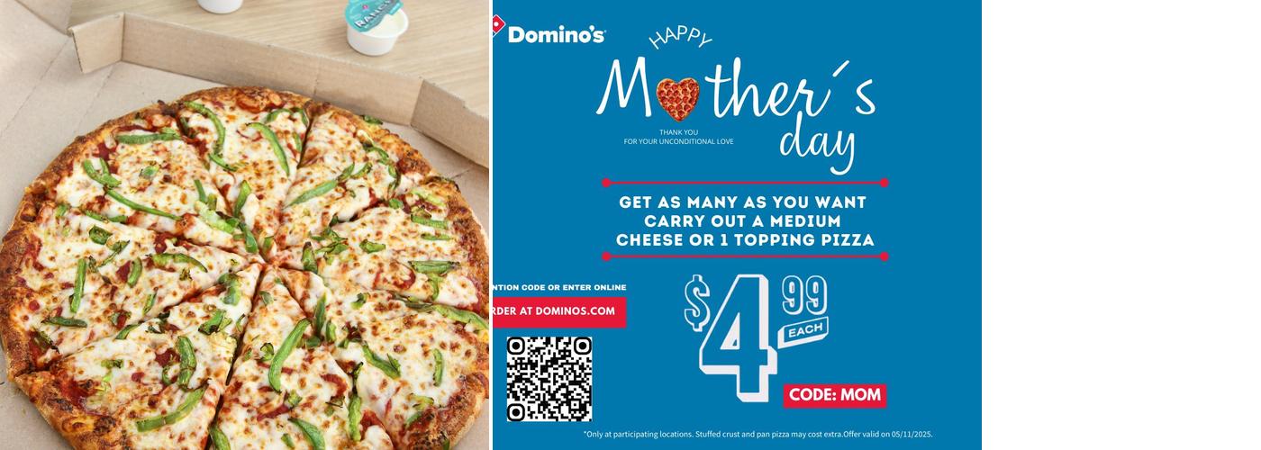 Domino's Pizza Menu