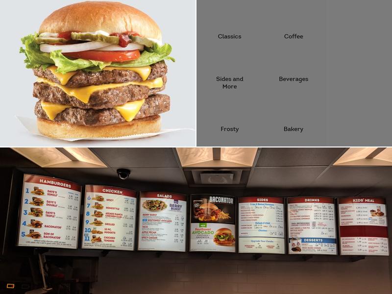 Wendy's Menu
