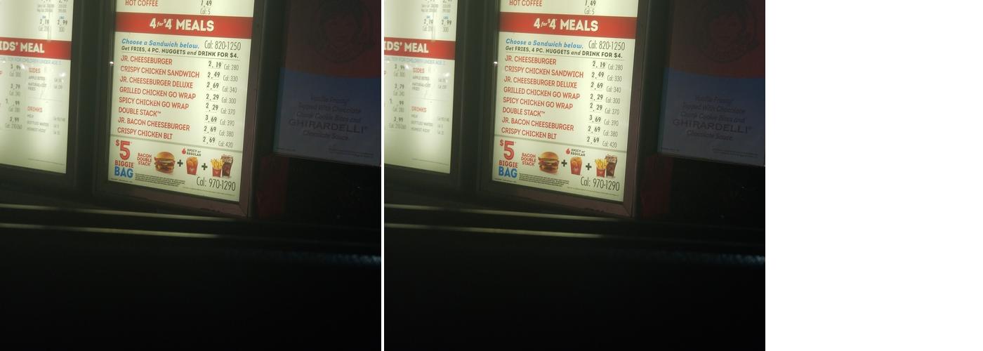 Wendy's Menu