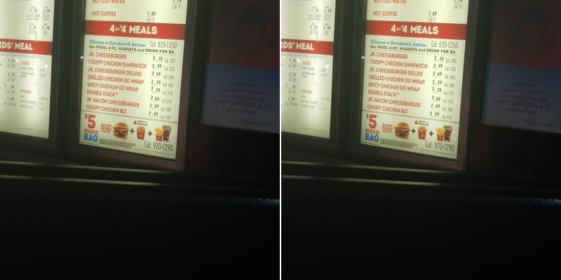 Wendy's Menu