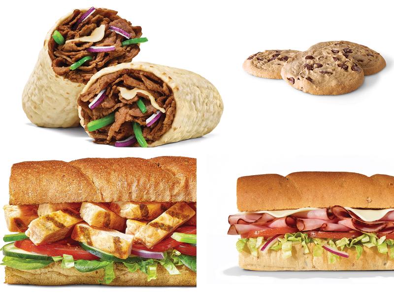 Subway Menu
