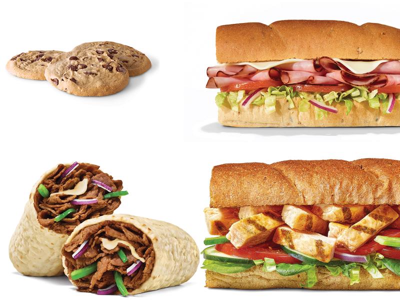 Subway Menu