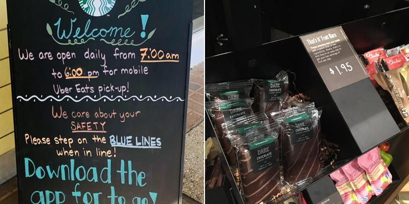 Starbucks Menu