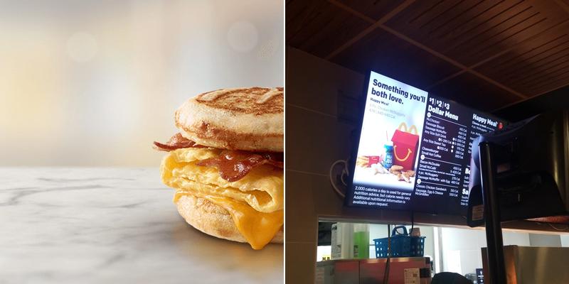 McDonald's Menu