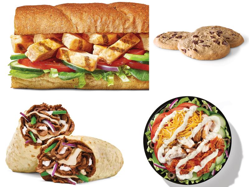 Subway Menu