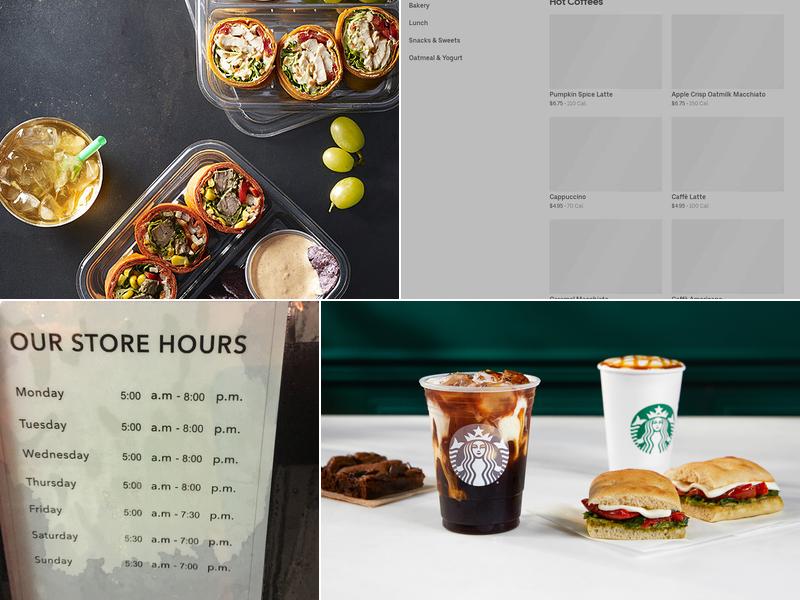 Starbucks Menu