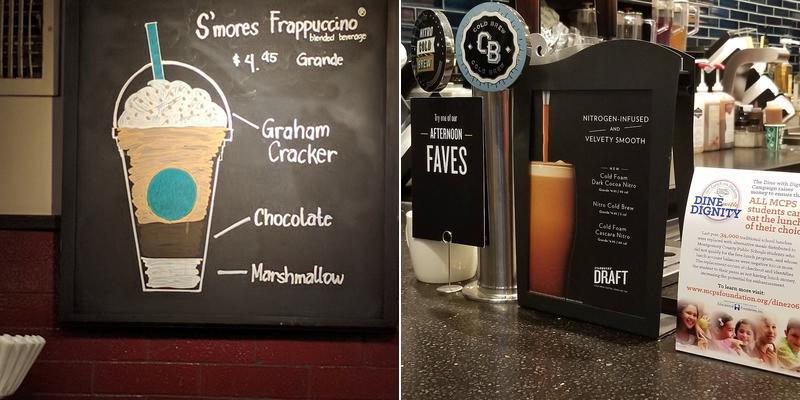 Starbucks Menu