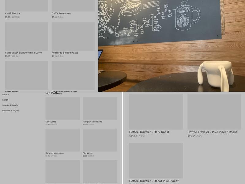 Starbucks Menu