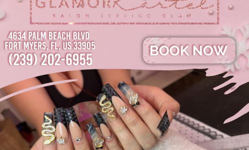 Glamor Kartel Salon 4634 Palm Beach Blvd #3, Fort Myers Florida 33905