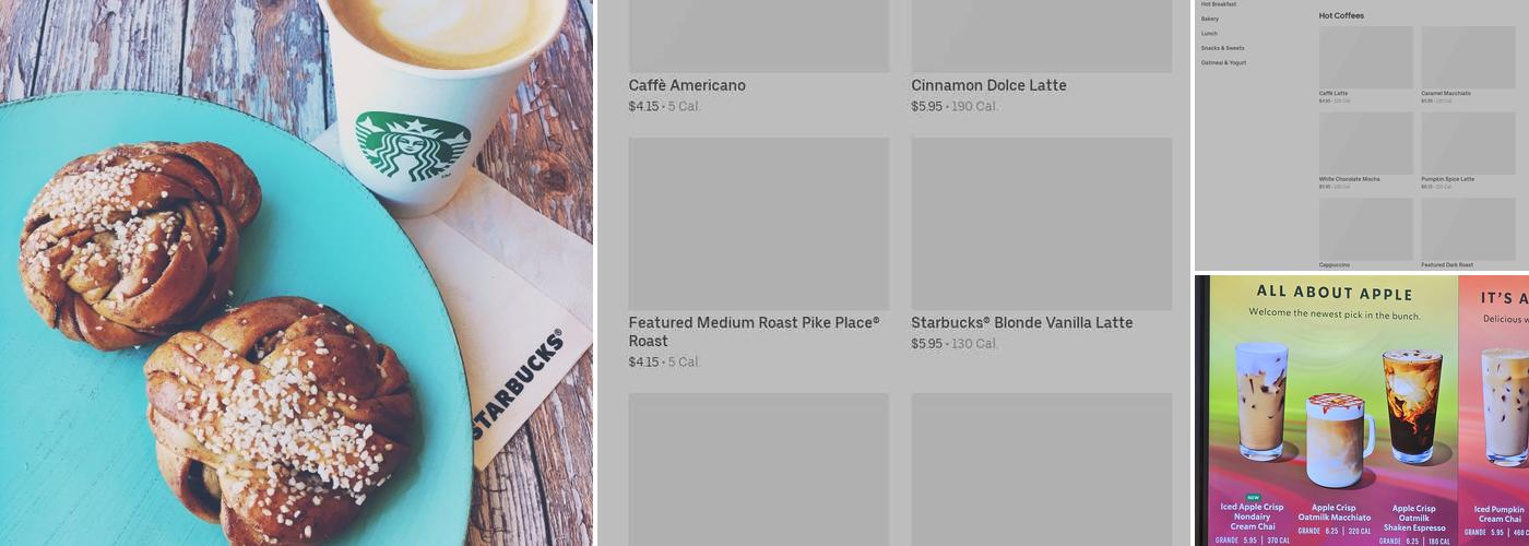 Starbucks Menu