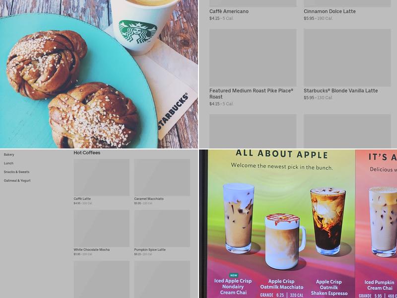 Starbucks Menu